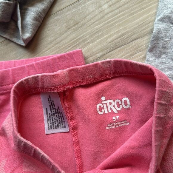 Carter’s Pink Leggings, Unicorn, Hearts, Bundle Set Size 5T - Picture 8 of 9